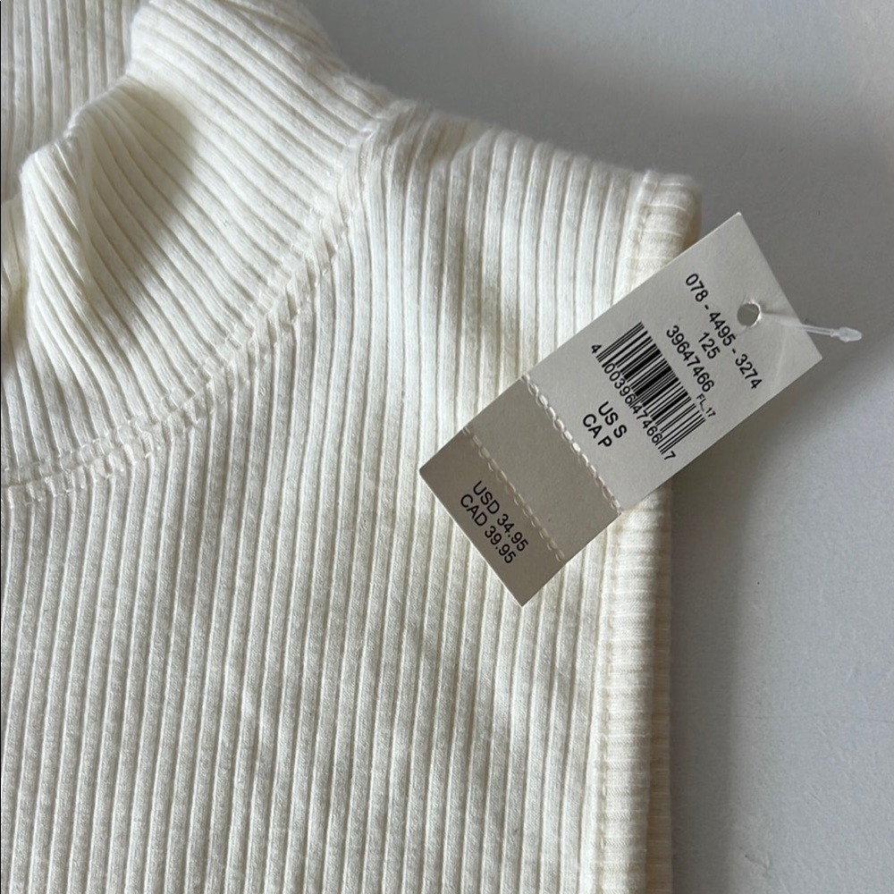 NWT Aerie Sleeveless Mock Neck Bodysuit Muslim - Picture 2 of 6